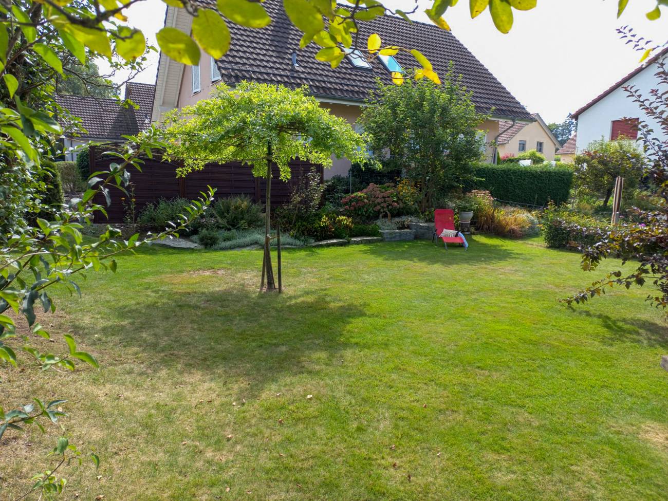 Garten des Hundesittings bei Marina in Frauenfeld